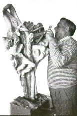 Guido Ricci e le sue Sculture tratte dalle radici di un albero