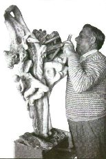 Guido Ricci e le sue Sculture tratte dalle radici di un albero