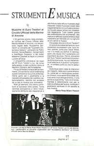 Critica su Rivista Specializzata