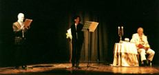 Gianfranco Ciucani, Voce recitante ed Euro Teodori