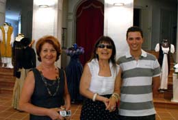 Liviana Giancarli-Frulla, MariaRosa Milani, Lorenzo Socci Assessore Cultura