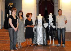 Iris Tosi, MariaRosa Milani-Pezzoli, Liviana Giancarli e l'Assessore Lorenzo Socci